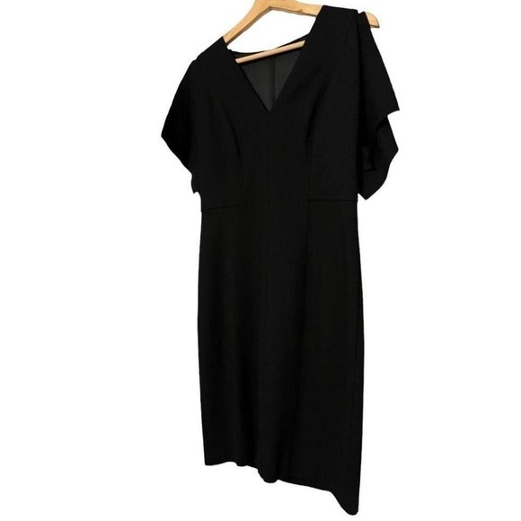 Tahari perfect black dress‎ size 6 - Picture 4 of 10